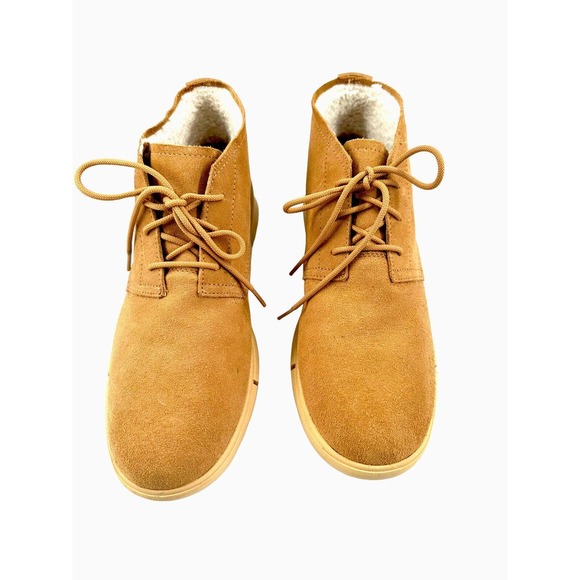 SOREL brown Explorer Drift Waterproof Men's Shoes sz 10.5 in tawny buff/ceramic - Picture 5 of 14